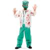 Déguisement Chirurgien Sanglant Enfant - Zombie - Modèle Sang - Polyester - Normes UE