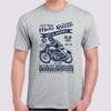Футболка с принтом Moto Racer Speedway в ретро-стиле Размеры S - 5XL