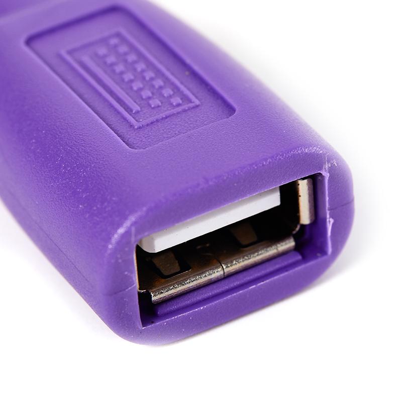 1 шт. USB-гнездо для PS2 PS/2-гнездо для адаптера-конвертера клавиатуры, мыши для U-Gate Round Gate