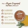 Nat Habit Argan Grapeseed Hair Balm For Men & Women Split Ends, Smoothening, Post Wash Straightening - (Pack of 1, 25ml)