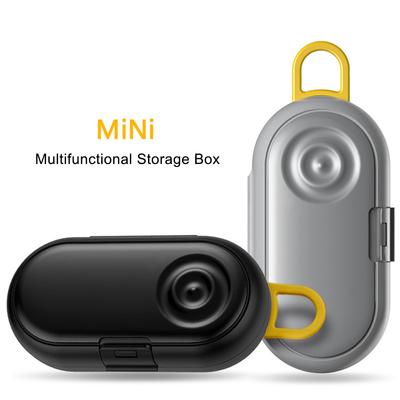 Мини Портативная Коробка для Таблеток Водонепроницаемые Кейсы Бутылочка для Таблеток Лекарства Витаминов Таблетница Контейнер Органайзер для Хранения Рыбьего Жира