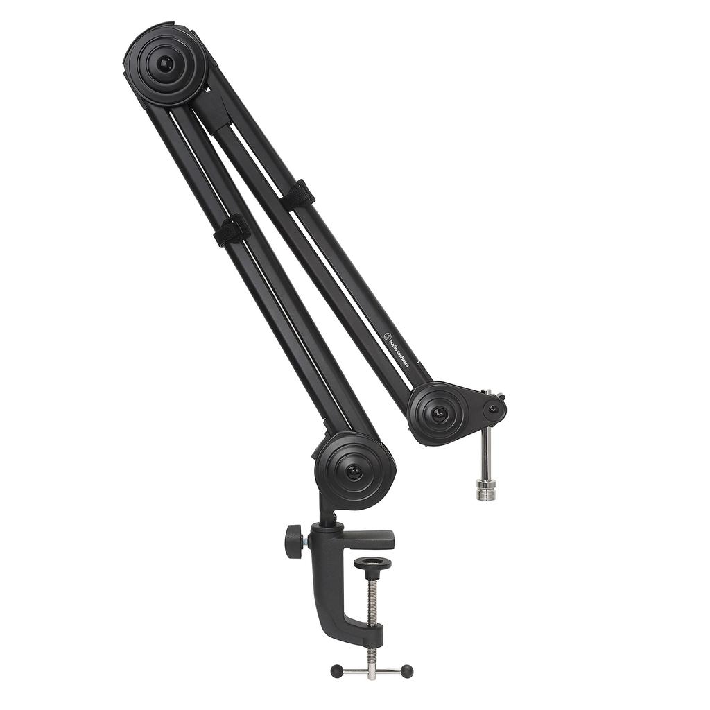 AT8700J Микрофонная стойка-журавль для конденсаторного микрофона, регулируемая по весу до 2 кг, для живых выступлений и караоке, с держателем Audio-Technica, микрофонами, настольная,