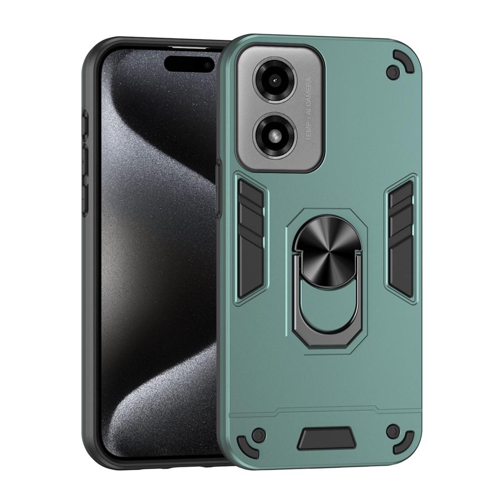 Motorola Keysion Shockproof Case For Moto G24 Power G04 G04s Camera Protection Ring Stand Phone Cover For Moto E14 E13 E22 E22i