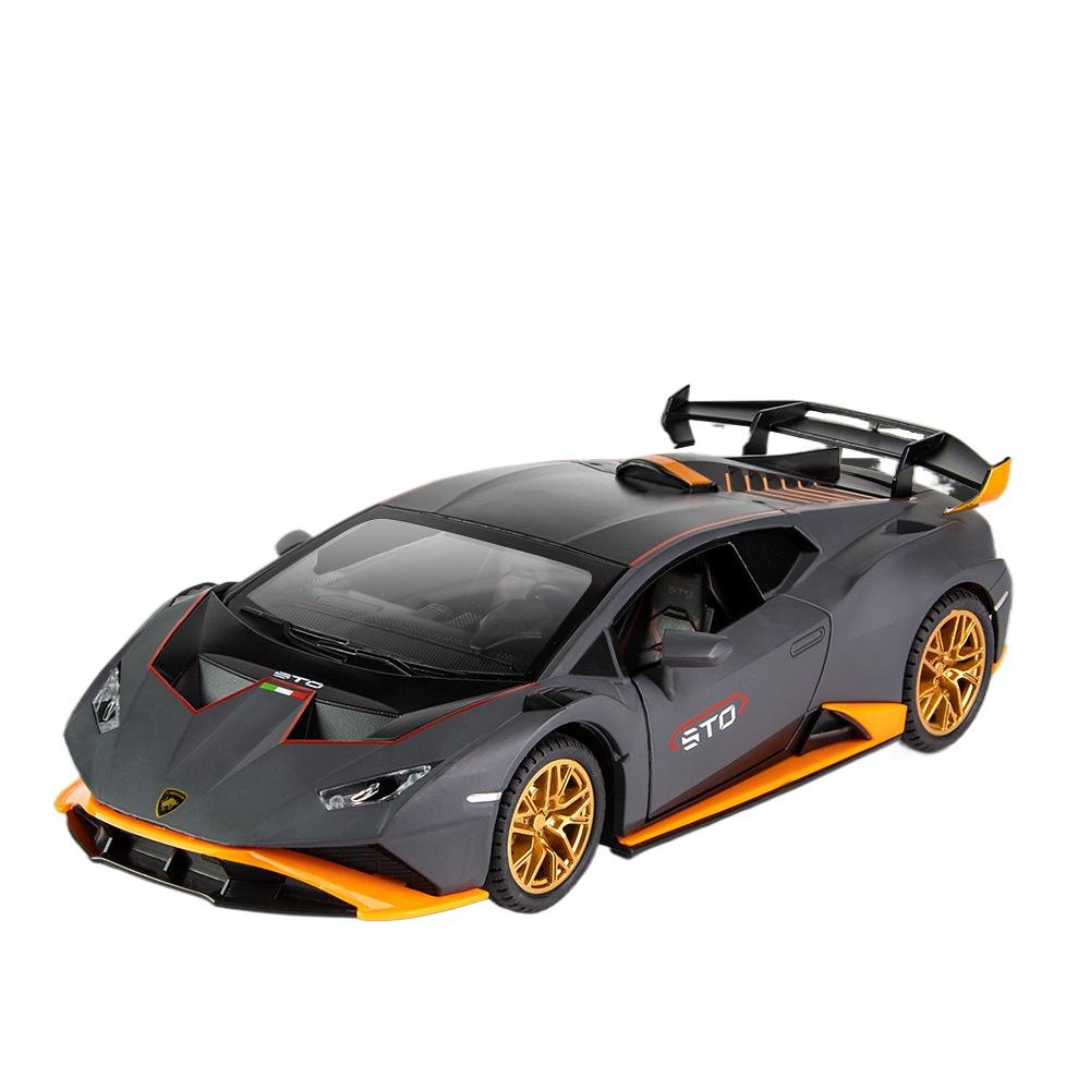 Модель автомобиля Lamborghini STO Alloy в масштабе 1/24 — идеальная копия суперкара для коллекционеров — точная детализация, первоклассное мастерство