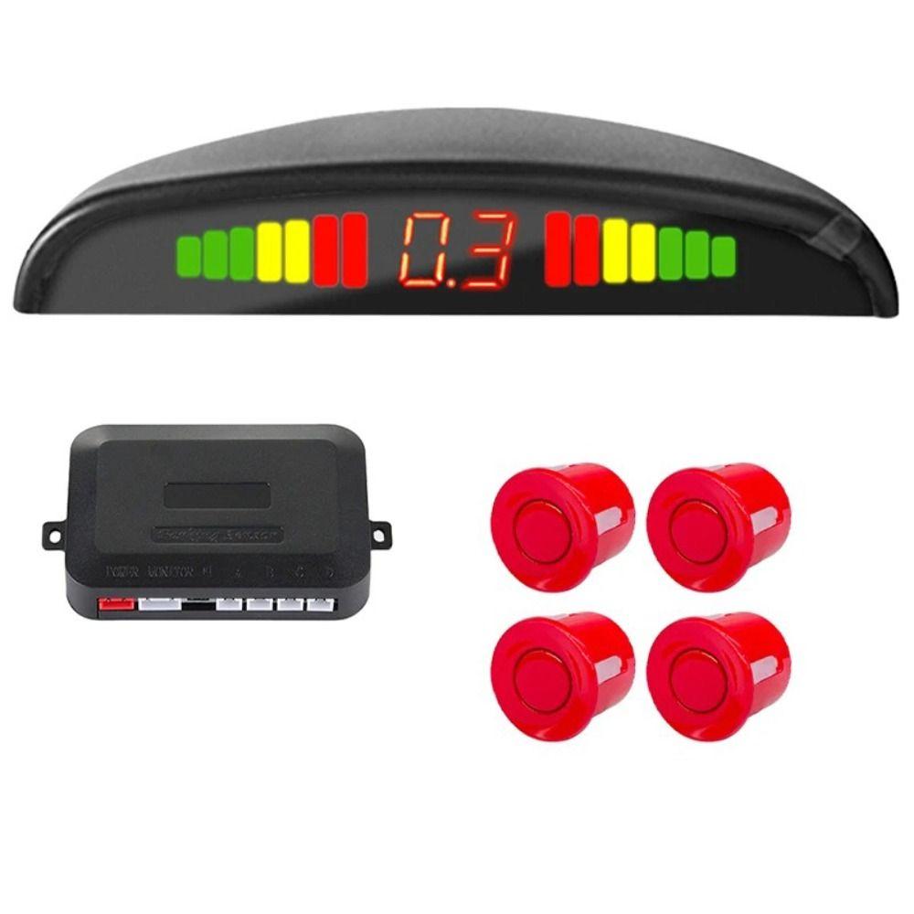 Универсальный комплект датчиков парковки автомобиля Акустическая система заднего хода автомобиля Авто радар-детектор