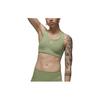 Jumpman однотонное тренировочное спортивное нижнее белье для бега Женское нижнее белье Oil-Green CW2427-386