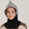 1Pc Scarf Baraklafa Hat Wool Winter Knitted Warm Polyester Ear Protection Splicing Cap