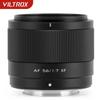 AF 56mm F1.7 Fuji X Mount  Z Mount Lens APS-C Lens Lightweight Large Aperture for Nikon X-T5 X-T4 X-T30 II X-S10 X-T200
