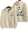 New Zipper Hoodie Men's and Women's Fashion Cardigan Zipper Sweatshirt Hip Hop