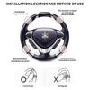 Biqing Steering Wheel Spinner 360 Degree Rotation Car Steering Wheel Spinner Easy to Install