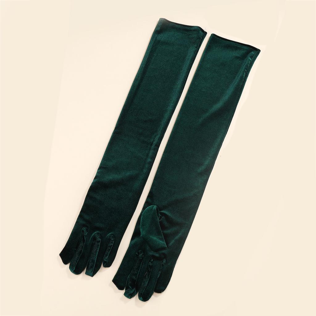 Бархатные длинные перчатки Длинные бархатные перчатки для женщин Оперные перчатки Вечерние перчатки для женщин Формальные перчатки для выпускного вечера Перчатки на локтях