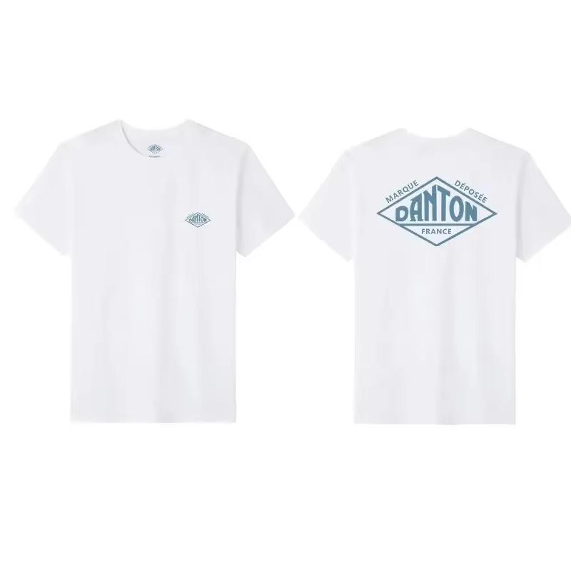 Летняя футболка из чистого хлопка в японском стиле для мужчин и женщин, парный образ в французском стиле, роскошный бренд, графические футболки, футболка Ins