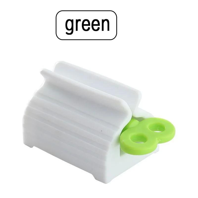 Rolling Tube Toothpaste Squeezer Toothpaste Seat Holder Stand Rotate Toothpaste Dispenser Bathroom 1PC