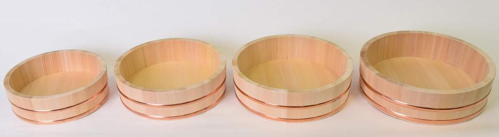 Kiso Crafts Ohitsu Made In Japan Wooden Sawara Sushi Rice Table 36cm Approximately 7 Servings FH-36