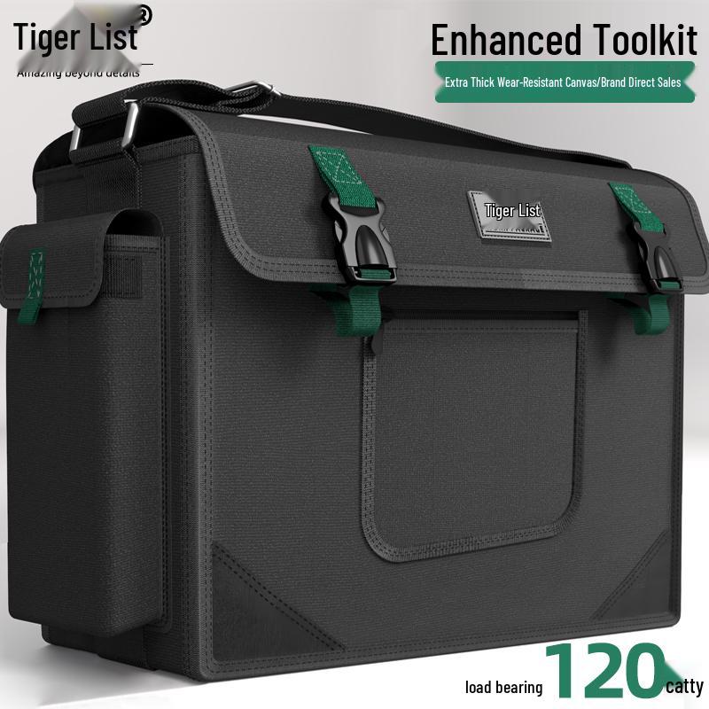 Износостойкая холщовая сумка-кроссбоди для инструментов электрика