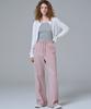 MALOUPE 2303 Knit Corduroy Flare Pants (Pink)