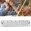 Губная гармошка 12?Отверстие хроматическая шкала для HOHNER 270D Original 270 LA12 TOOTS Reed PlateSilver