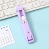 Transparent Clip Pusher Paper Binder Clip Install Disassemble Tool for Staff Test Paper Fixing Clip Stapler Office Accessories