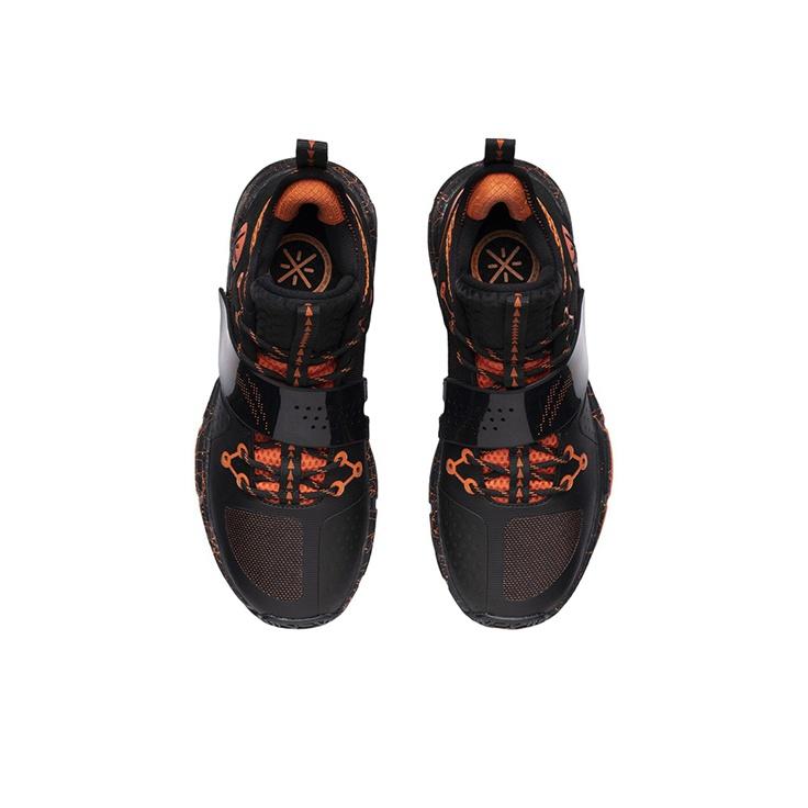Баскетбольные кроссовки Li Ning Wade Block Fabric Synthetic Leather Shock Absorbing Anti-Slip Wear Resistance Support Low-Top Men ABPR065-6