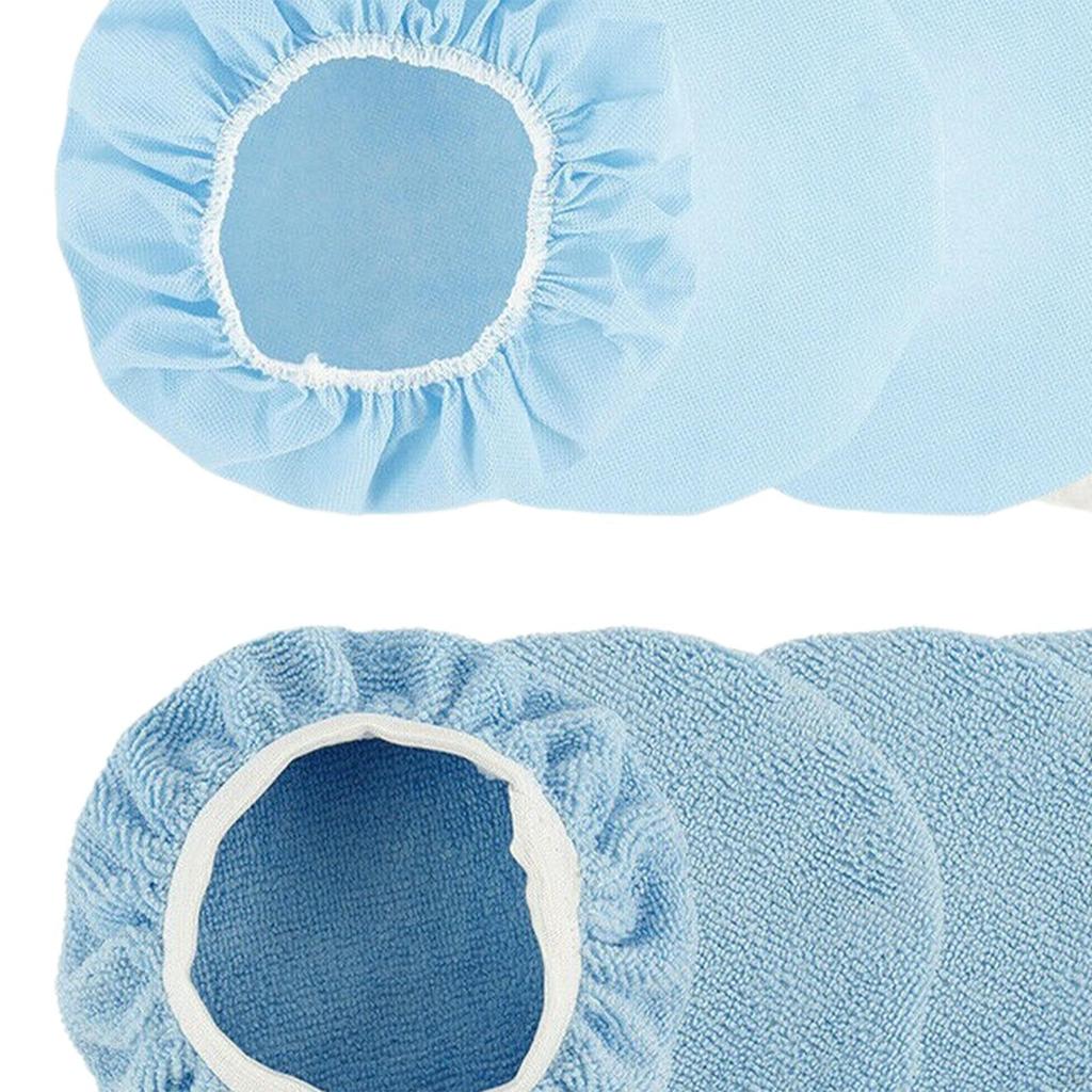 20 Pieces Car Orbital Buffer Polisher Pad Detailing Sponge Microfiber Wax Applicators Pads