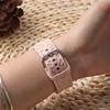 Engraved Strap For Samsung Galaxy Watch 7 FE 6 4 5 pro Silicone Leopard No Gaps Bracelet correa Galaxy Watch6 Classic 20mm band