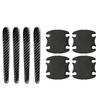 14pcs Carbon Fiber Car Door Handle Bowl Scratch Protective Stickers Cars Sticker Car Handle Anti-collision Protection Strip