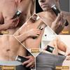 Body Grooming Electric Intimate Shaver for Men Intimate Hair Trimmer for Groin Area & Pubic Hair Waterproof Wet/Dry