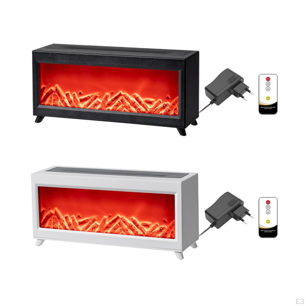 Flame Aroma Диффузор Увлажнитель Настольный Туман для Офисного Стола Дома Черный