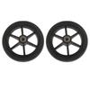2 шт. Колесо для инвалидной коляски 6 дюймов Запасная часть Аксессуар для электрической инвалидной коляски для большинства электрических инвалидных колясок Черный