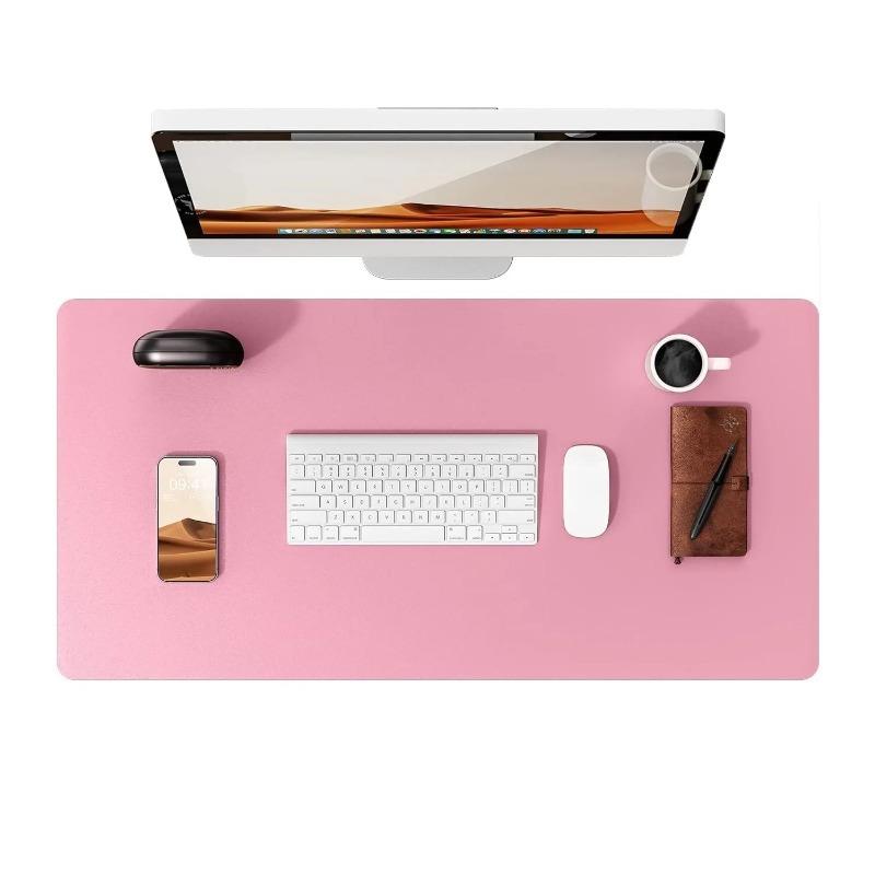 Solid Color Rubber Mouse Pad Office Gaming Desk Mat Non-Slip Laptop Computer Keyboard MicePad Mause Women Home Table Carpet