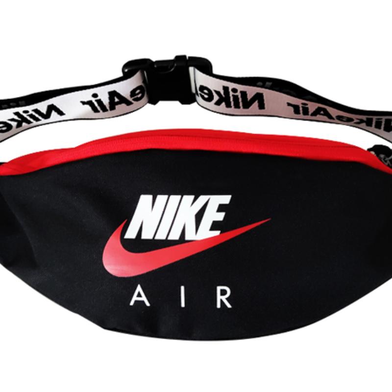 Nike Полиэстеровая поясная сумка Обычная Унисекс Черная Повседневная CW9263-011