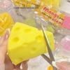Creative Cheese and Tofu Ball Squeeze Toy – Stress Relief and Children's Day Gift