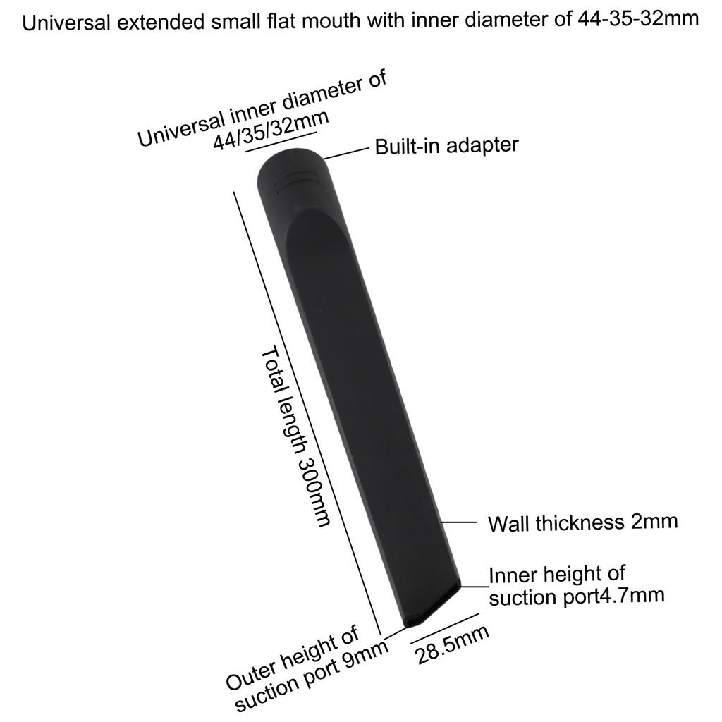Crevice Tool Flat Suction Long Nozzle For SHARK Vacuum Cleaners 35 Mm X 300 Mm Vacuum Cleaner Head Flat Suction