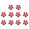10pcs Silicone Christmas Knob Button Cover Peppermint Candy Drawer Knobs Cover  Dresser