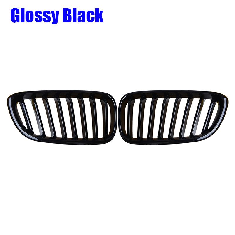 Решетка переднего бампера, черная решетка в стиле Performance, подходит для BMW 2 серии F22 F23 F87 M2 2014-2018, автомобильные аксессуары