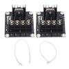 2Pcs Heat Bed Power Module High Power Hot Heating Accessory Replacement for 3D Printer