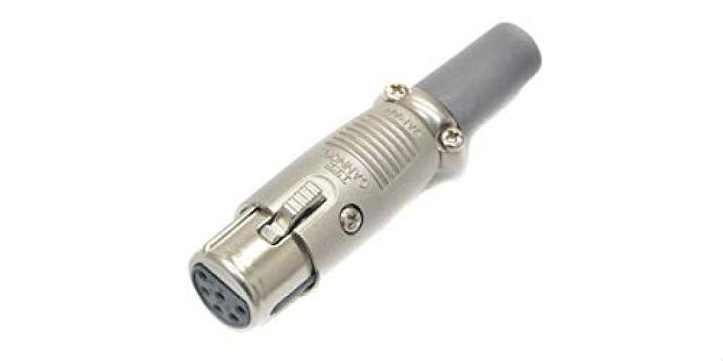 ITT XLR 6-Core Female Connector XLR6-11C