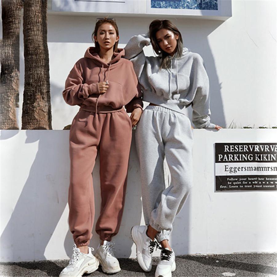 Tooxika, новые повседневные однотонные брюки с капюшоном, спортивный комплект из двух предметов