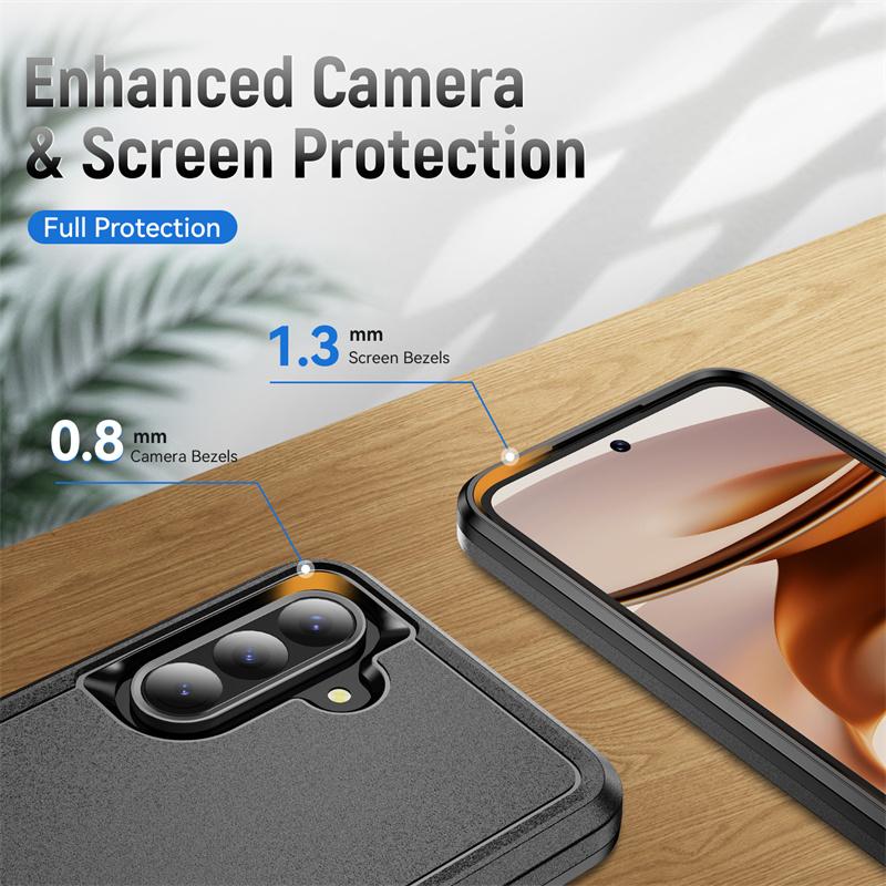Armor Case for Samsung Galaxy S24 FE S22 S23 Plus S21 S25 Ultra Edge A54 A16 5G A56 A36 A26 A55 Hard PC+TPU Protector Back Cover