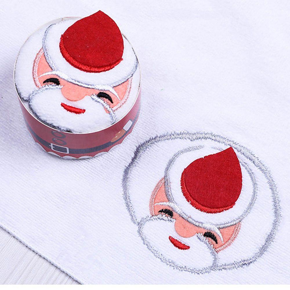 Gift Souvenir Merry Christmas Gift Christmas Decorations Cupcake Cotton Towel Christmas Towel