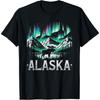 Alaska Day The Last Frontier Alaska Mountain Moose Souvenir T-Shirt(2)