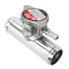 Заливное отверстие с крышкой 16 PSI для шланга радиатора, 32 мм (1-1/4 дюйма) наружный диаметр, алюминий T6061, полированная поверхность, для автомобилей