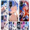 R-Rem Re Zero Аниме Мягкий Чехол Для Телефона Для Xiaomi Redmi 15C 15 13C 13 Poco X5 X6 X7 F7 Ultra M7 12C 12 10 10C 9C 9A 9T 9 Fundas Poc