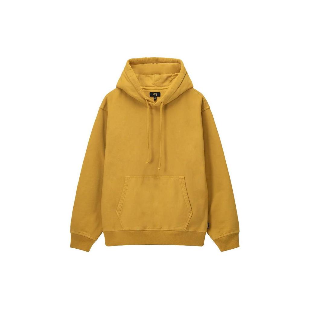Stussy Толстовка с капюшоном из флиса, окрашенная пигментом 118509