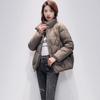 2024 осень и зима пуховик женский небольшой короткий свободный и тонкий модный 90 белый утиный пух легкий хлебный жакет