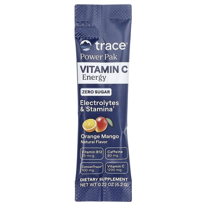 Power Pak, Vitamin C Energy, Orange Mango, 30 Stick Packs, 0.22 oz (6.2 g) Each
