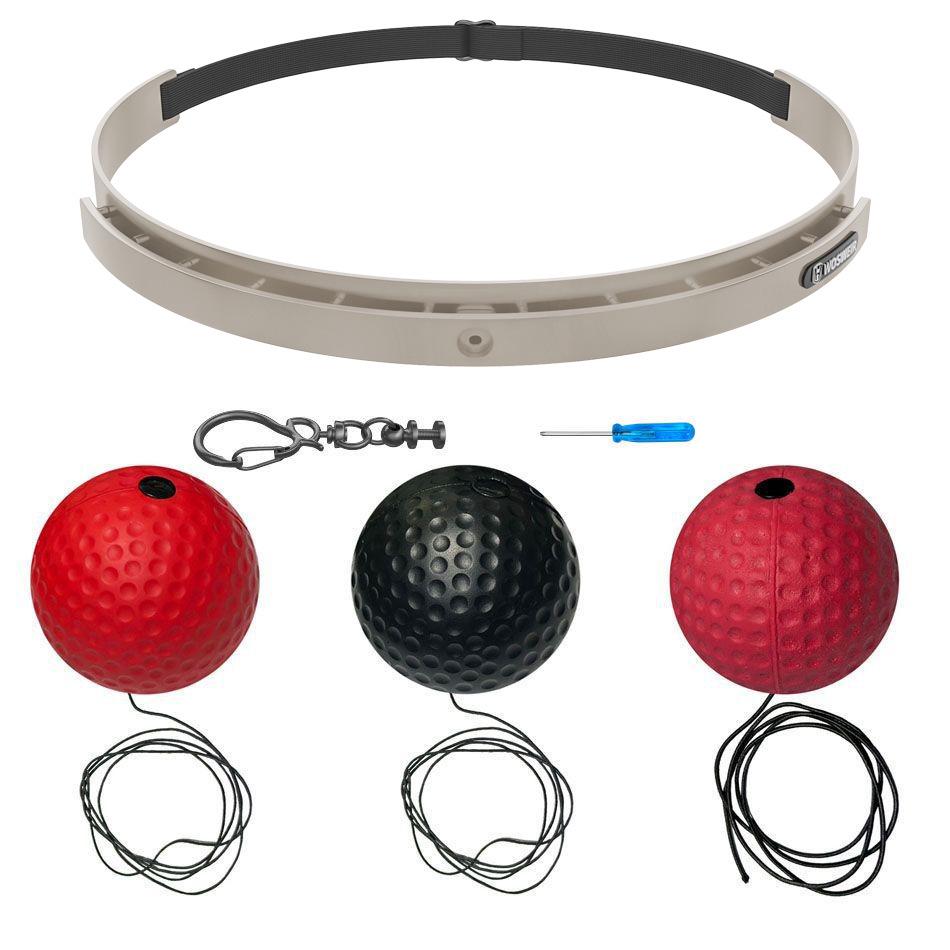 Наголовной скоростной мяч для бокса и фитнеса: Детский и взрослый инструмент для тренировки декомпрессии