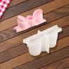 3D Bows Candle Holder Silicone Molds Epoxy Resin Molds DIY Bowtie Concrete Candlestick Molds Plasters Casting Moulds