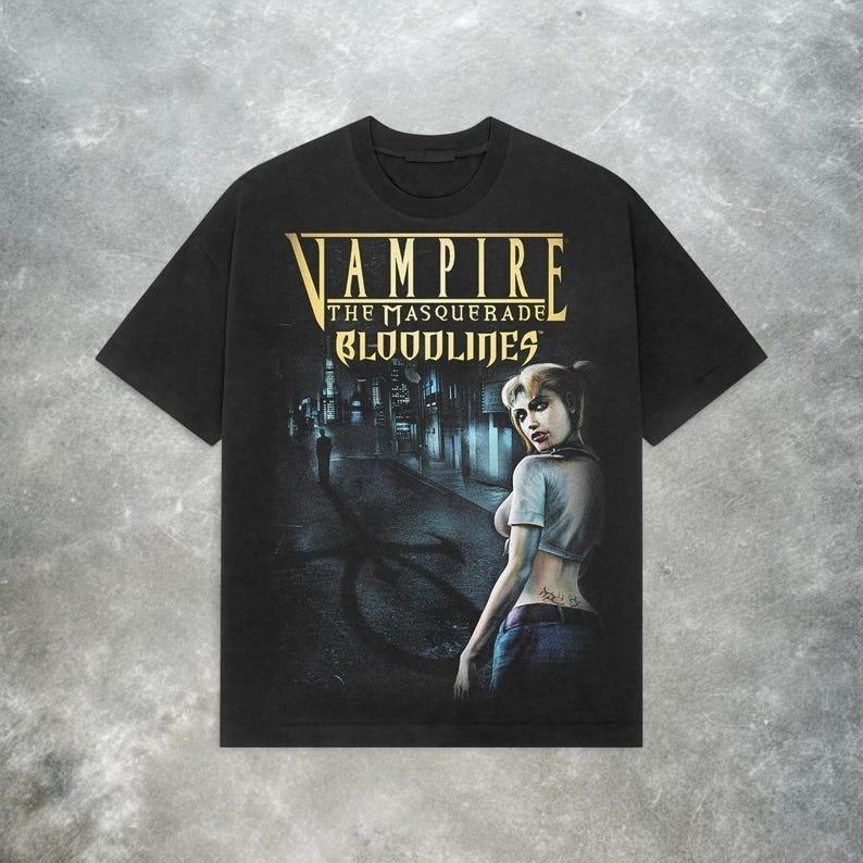 Футболка Vampire the Masquerade Bloodlines Унисекс Футболка