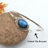 Labradorite Bangle 925 Sterling Silver Bangle Bracelet Handmade Bracelet Statement Bracelet Boho Bracelet Silver Women Bracelet Bangle